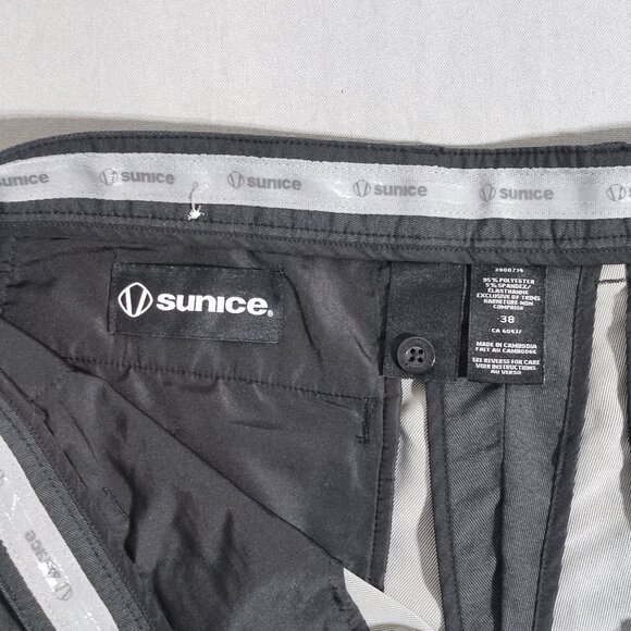 Sunice Golf/ Summer shorts men's size 38 charcoal colour sporty active wear - Picture 6 of 12